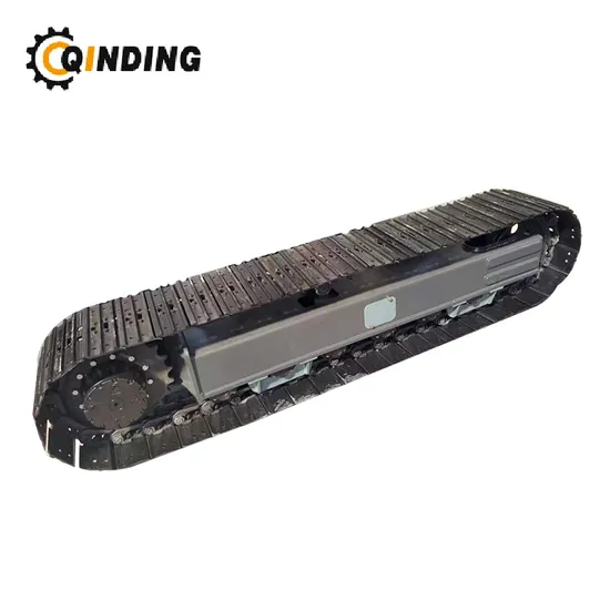 New Customize Steel Track Chassis System for Crawler Hydraulic Crusher Robot Crane From Manufacturer 