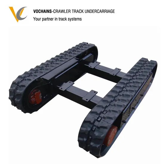 Customized Crawler Track Systems for Drilling Rig Rubber Track Chassis 