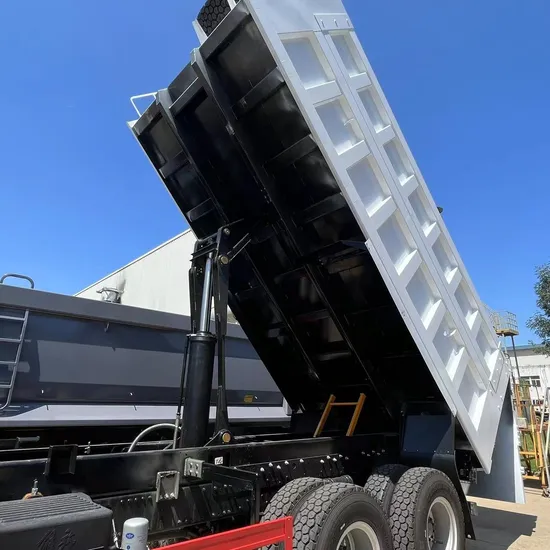Dump Truck Underbody Tipping System Chassis Double and Single Acting Hydraulic Cylinder 