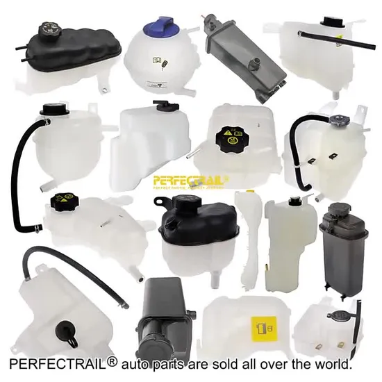 Auto Spare Parts Car Engine Truck Radiator Water Coolant Reservoir Overflow Expansion Tank for Toyota Hilux Nissan Honda Civic Mazda Mitsubishi Suzuki 