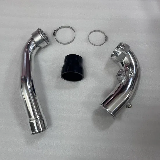 Supra A90 B58 Custom Air Intake System with Polished Finish 