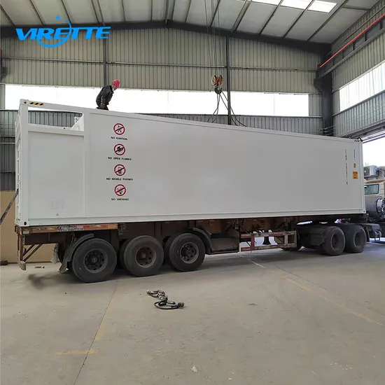 Mobile Fuel Station Container Fuel Tank with ISO9001 Certification 