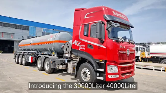 40000 42000 45000 60000 Liters Water Oil Fuel Tank Tanker Semi Trailers for Sale 